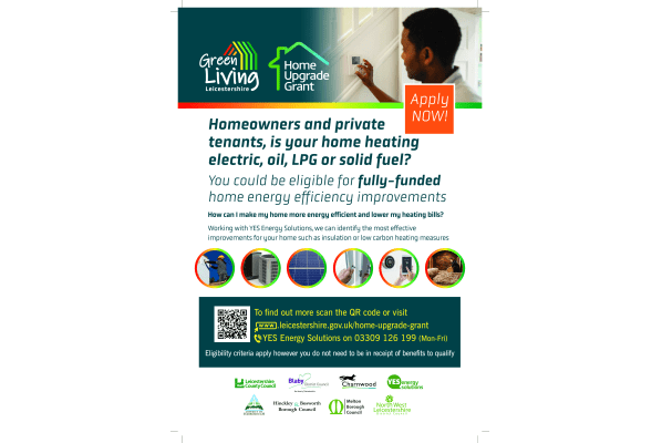 Warm Homes Team at LCC announce Home Upgrade Grant – act now to avoid missing out