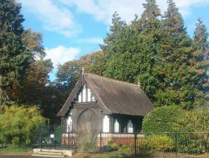 Photo of the Lychgate in Autumn taken by Stephen Butt.